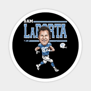 Sam LaPorta Detroit Cartoon Magnet